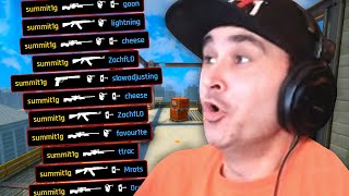 10 MINUTES OF SUMMIT1G DOMINATING IN CSGO