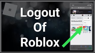 How To Sign Out Logout Of Roblox Youtube - how to logout of roblox on pc