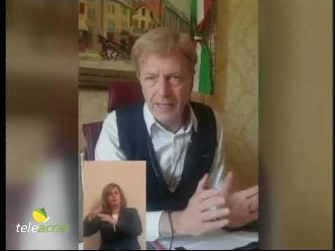 Teleacras - Il sindaco Firetto sull'Hotel Akrabello "covid"