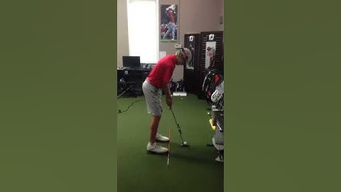 Colin Browning working on SAM Putt Lab