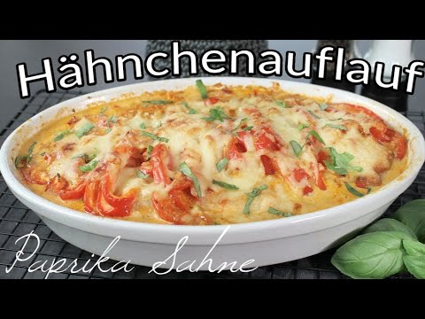 Chicken With Creamy Paprika Sauce | Paprika-Sahne-Hähnchen Rezept