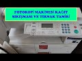 Fotokopi Makinesi Mp 1600 Drum Tırnak Tamiri