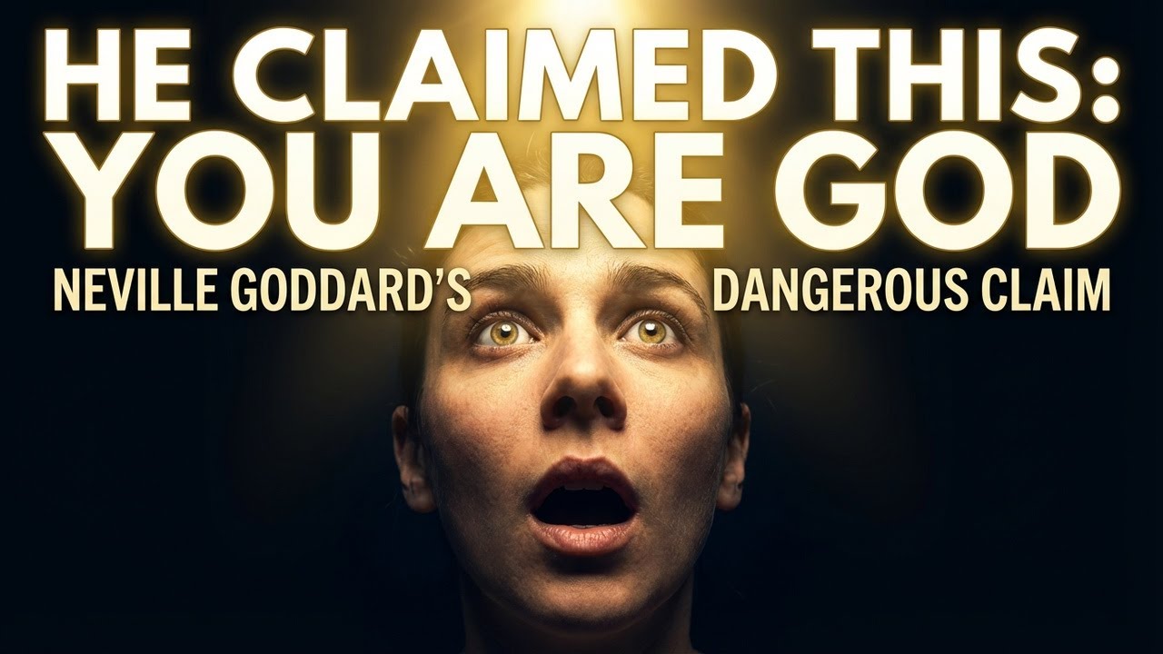 Neville Goddard's Most Dangerous Claim: You Are God
