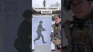RUNNING COMBAT TARGET #military #tactical #army #skill #milsim #survival #target Profile