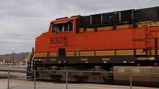 BNSF 8328 ES44C4 1 11 19 Victorville, Ca Ron Diczhazy