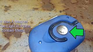 Harbor Freight Blue Light Review