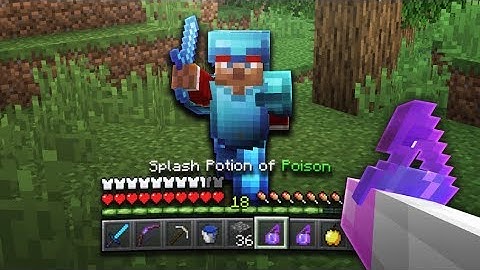 Using poison to drop xray hackers in Hypixel UHC