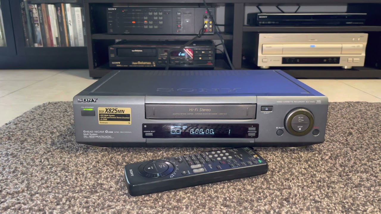 SONY SLV-X825 VCR VIDEO CASSETTE RECORDER