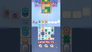 Perfect Color Match! Level [No.15] 🧩🎨 #Satisfying #ColorKnitzy #ColorMatch #Aesthetic #Relaxing