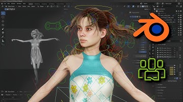 CC/iC Blender Tools 1.5.8 - Spring Bone Hair Rigging & Physics