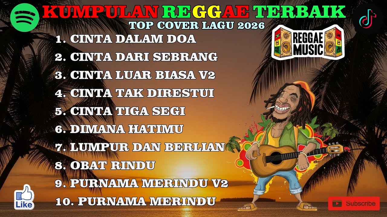 Reggae Chill Full Album dengan Nuansa Damai yang Menenangkan Hati - YouTube