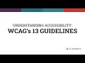 Understanding Accessibility: WCAG’s 13 Guidelines with Kasey Bonifacio
