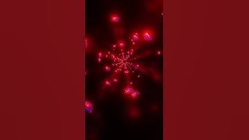 Red Blue Bokeh - VJ LOOP NEON Tunnel Abstract Background Video Simple Light Pattern 4k Screensaver