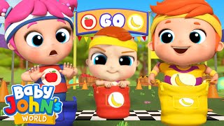 Who's Gonna Win? | Playtime Songs \& Nursery Rhymes by Baby John’s World