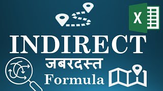 Excel in Hindi- How to use INDIRECT function #SkrLearningPoint