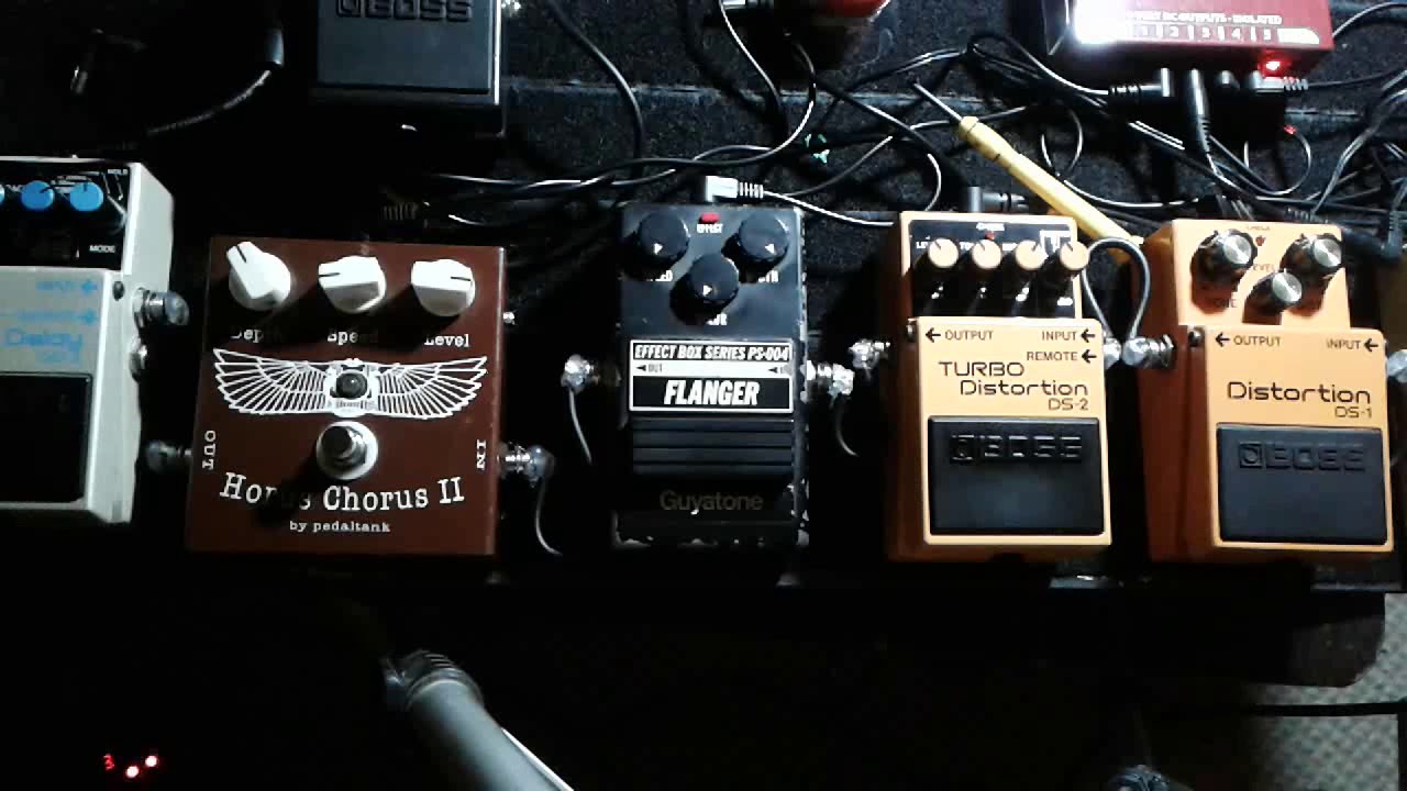 Guyatone PS-004 フランジャーエフェクター Guyatone Flanger PS 004 - YouTube