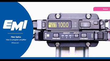 Program Keyence Fiber Optics Amplifier