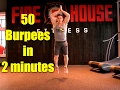 50 Crossfit Burpees in under 2 minutes