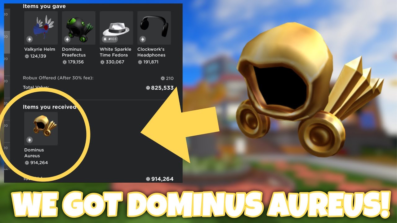 Dominus Aureus - Roblox