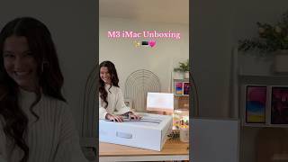 M3 iMac in Silver Unboxing! #shorts