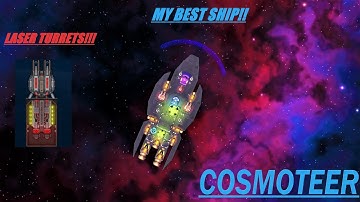 Cosmoteer | Testing out my New FLEET Of Laser Ships