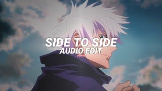 side to side - ariana grande ft. nicki minaj [edit audio] Resimi