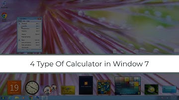 How To Use Calculator in Windows 7 | Easy Method