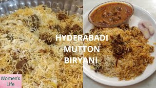 Hyderabadi Mutton Biryani|Eid-Special|Famous Hyderabad Biryani|How to make Hyderabad Biryani