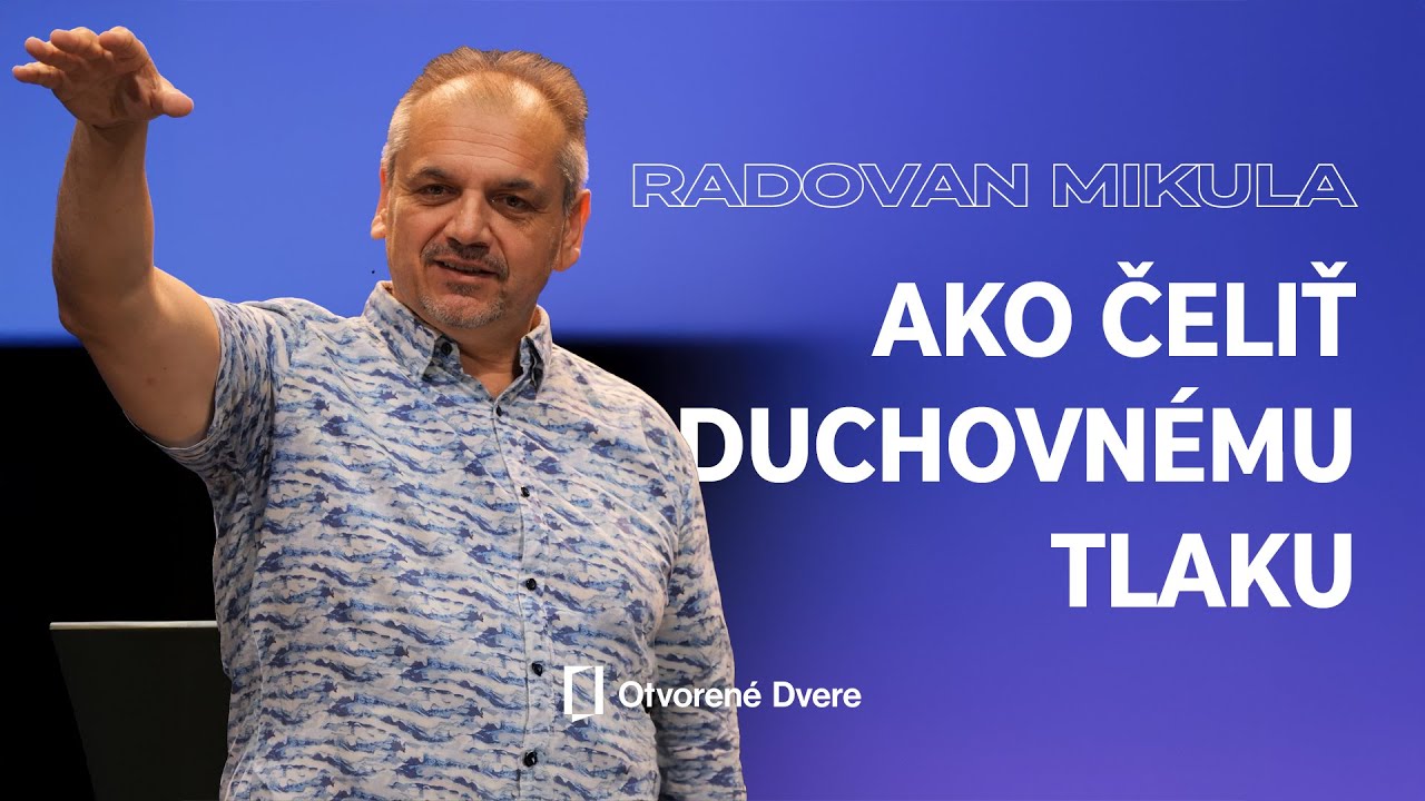 AKO ČELIŤ DUCHOVN&Eacute;MU TLAKU: Radovan Mikula (SEMIN&Aacute;R)