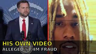 JD Vance EXPOSES Rapper's ALLEGED $4.4M Food Stamp Fraud With His Own Video