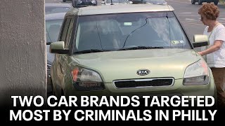 Car thefts are up in Philly and criminals are picking on 2 specific car brands