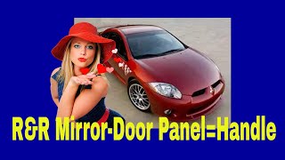 How to replace Mitsubishi Eclipse, Power Mirror ,Door Handle , Door Panel by JamieJones TheCarMan 4,564 views 3 years ago 8 minutes, 58 seconds