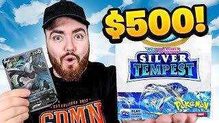 Opening My FIRST SILVER TEMPEST Box! $500 Lugia Special Art Hunt!