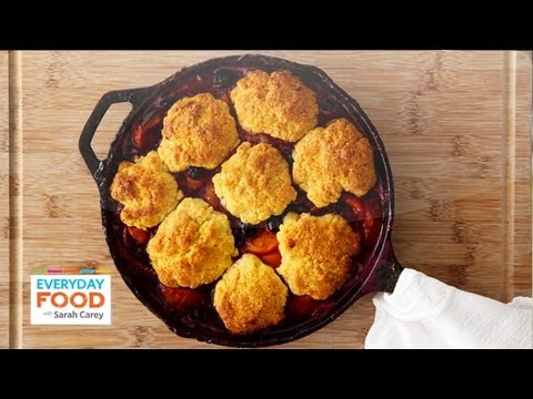 Apricot-Blueberry Cobbler - Everyday Food with Sarah Carey