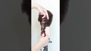 Amazing hair bun for everyday #short #hairbun #hairstyle