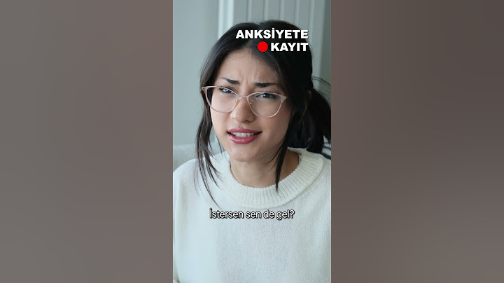 Anksiyete Bir İnsan Olsaydı 😰