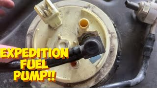 Ford Expedition Fuel Pump Replacement!!