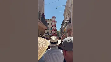 Human Tower With Colla Vella Shorts 