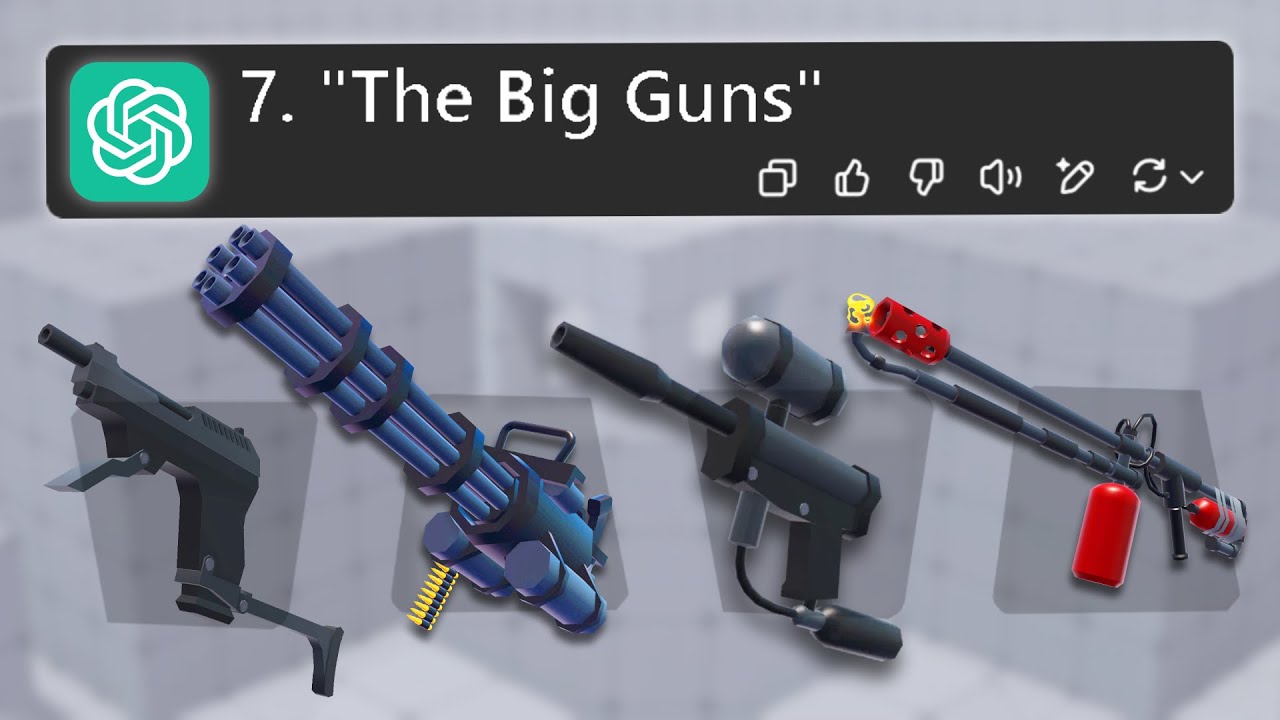 I Let AI Choose My Limitless Loadout in Roblox Rivals