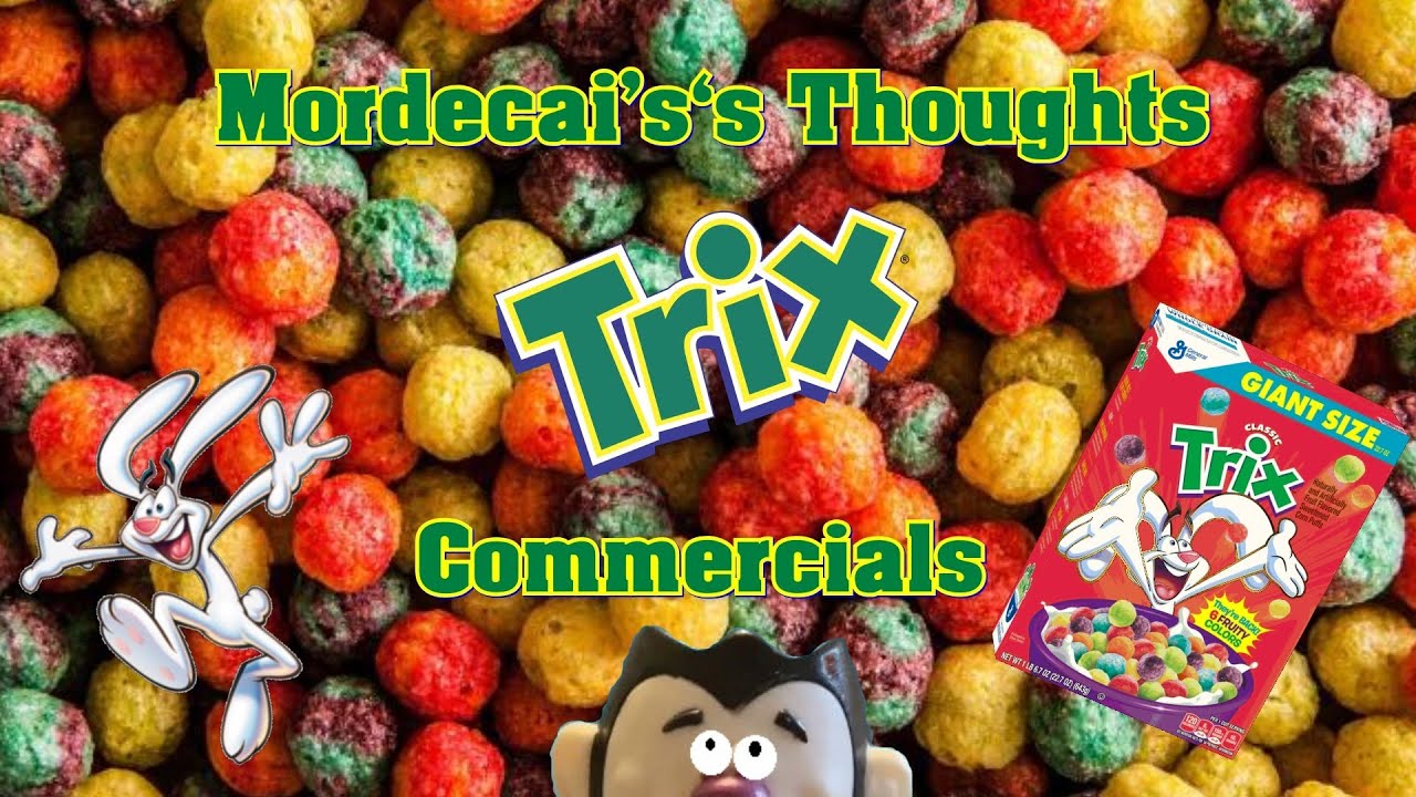 Puppet Video: Mordecai’s Thoughts: The Trix Rabbit/Cereal Commercials ...