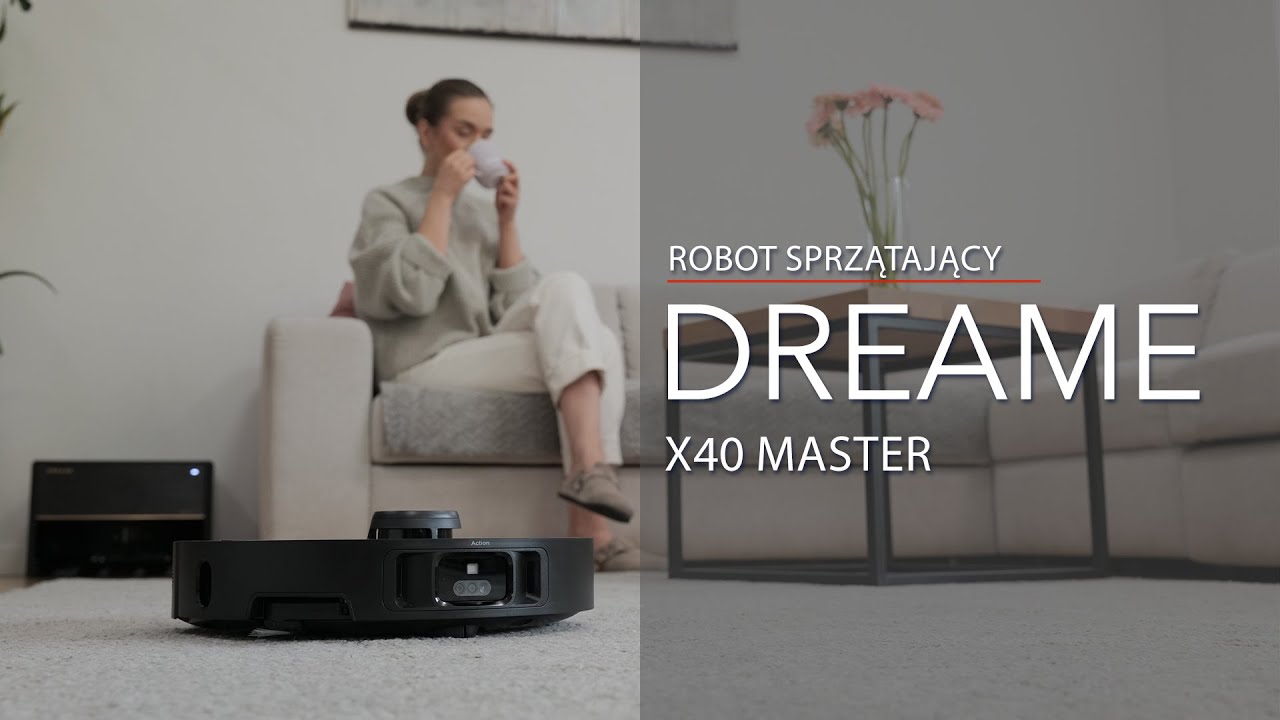 ⭐️ Robot sprzątający Dreame X40 Master – dane techniczne – RTV EURO AGD