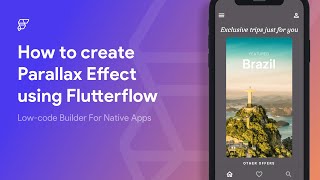 How to build a Parallax Effect using FlutterFlow