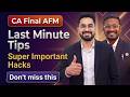 These 10 minutes can SAVE YOUR ATTEMPT don’t skip!! | CA Nikhil Monga
