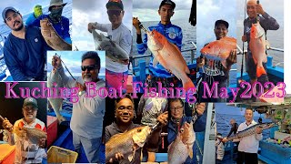 Kuching (Serawak) Fishing Trip Onboard Yoko Fishing Boat 4