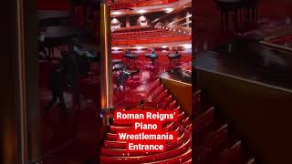 Roman Reigns” Piano Wrestlemania entrance. #wwe #wrestlemania #wrestling #wweraw