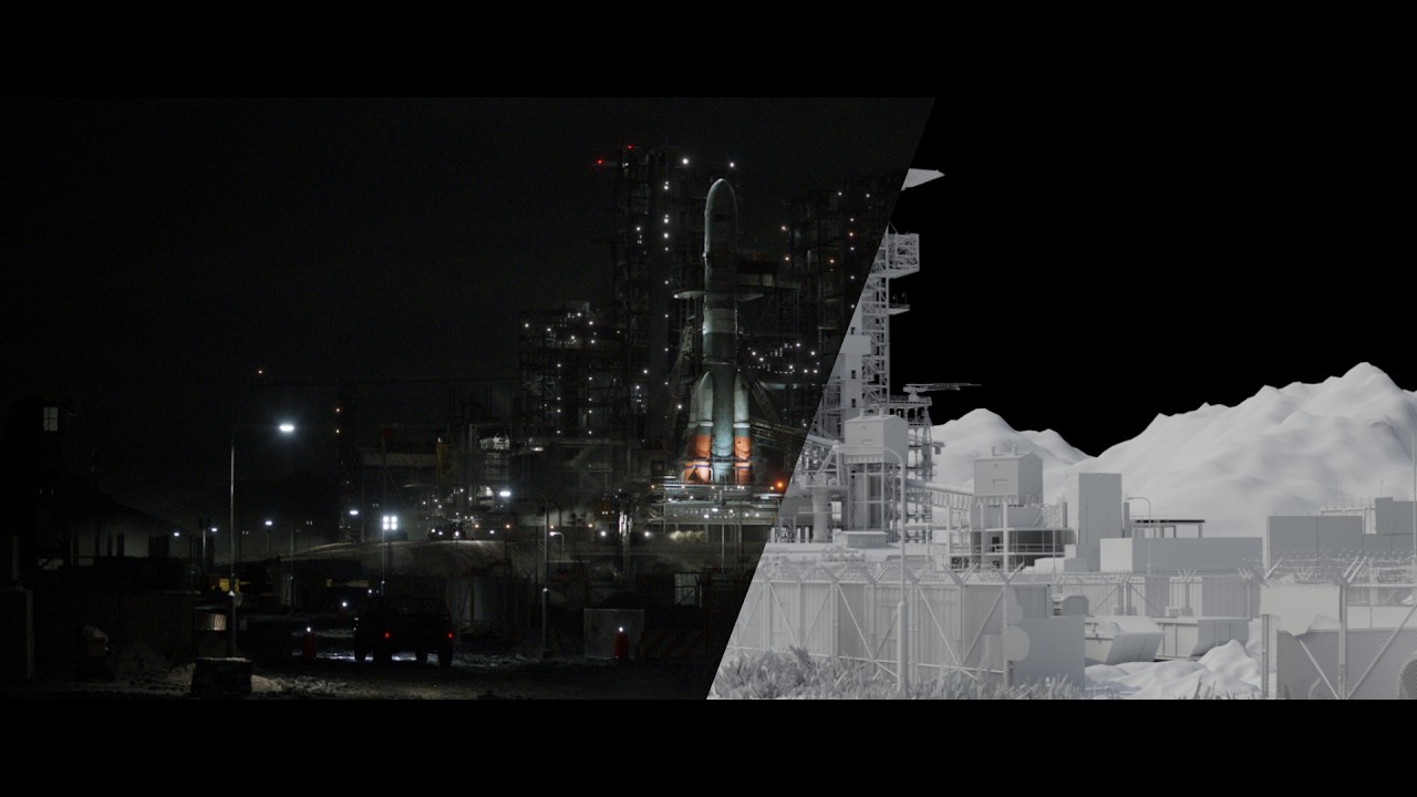 Rocket Personal Rocket | Personal CGI Project | Blender & Houdini & Nuke - YouTube