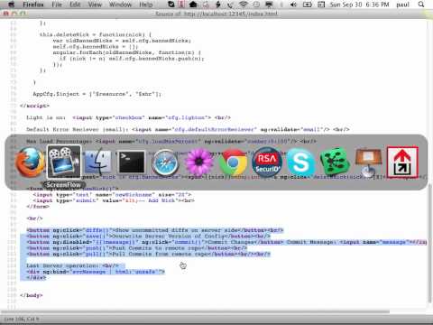 App Config using AngularJS + Github ....a walkthrough