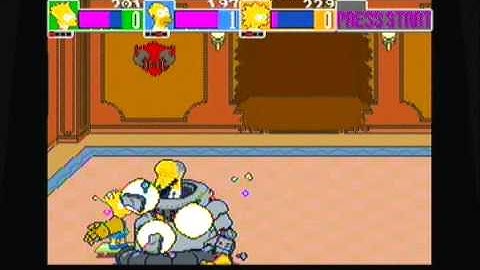 The Simpsons Arcade Game Walk/Playthrough Part 4: The End