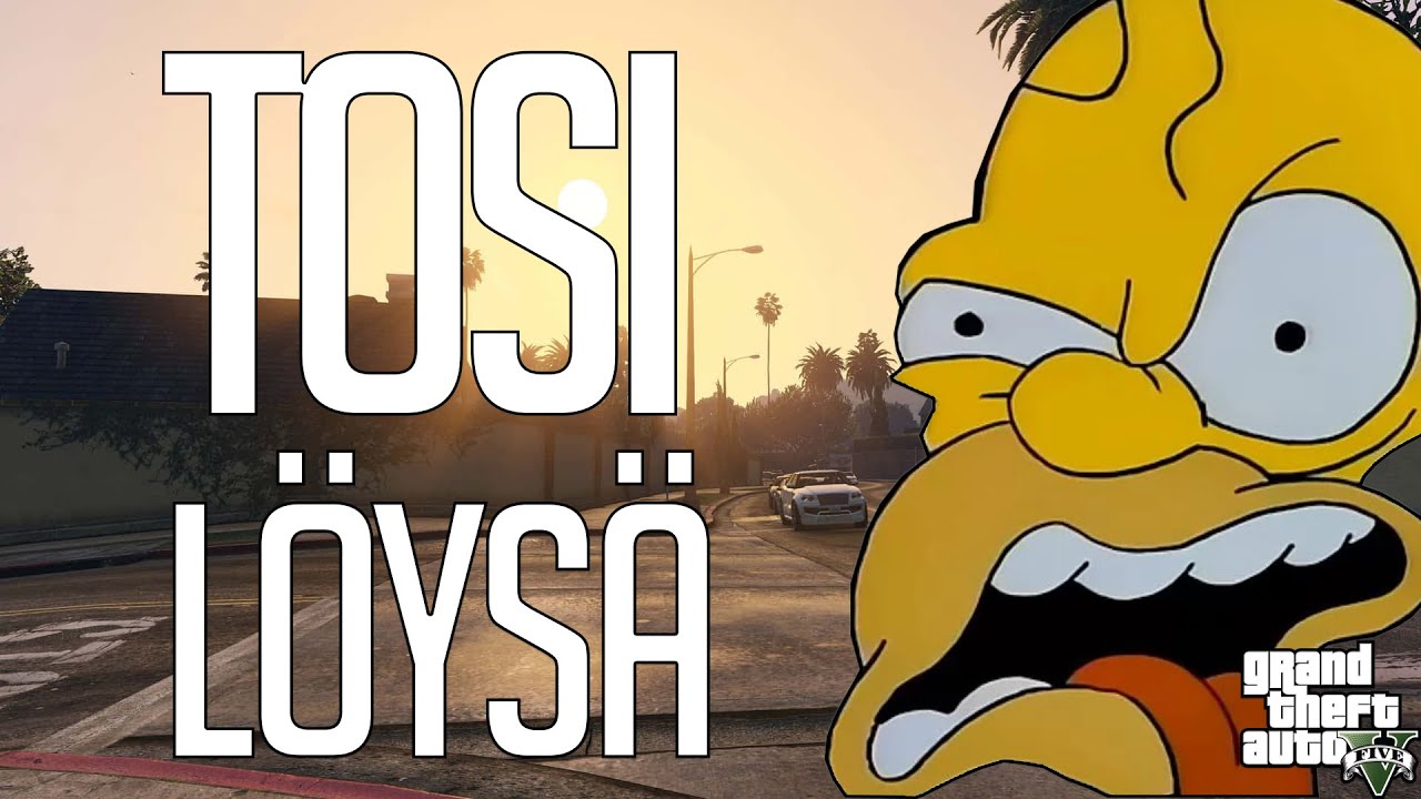 JOPELLA ON TOSI LÖYSÄ! | Gta V Hauskat Hetket