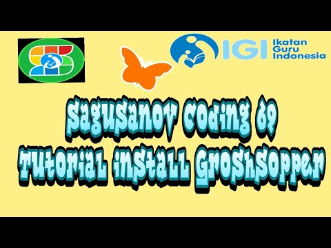 Tutorial Instal Grasshopper